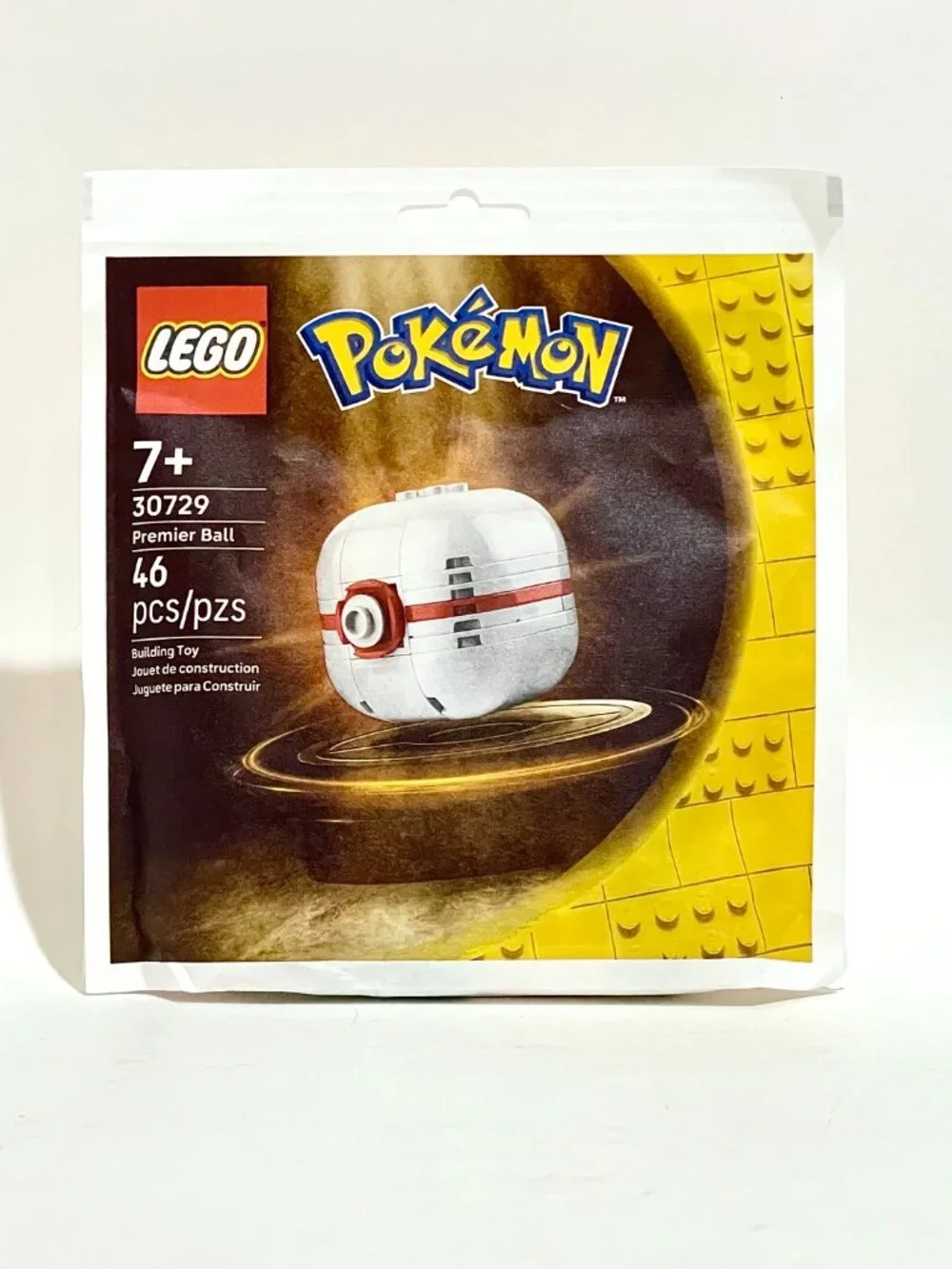 Lego 30729 Premier Ball + 30730 Trainer Supplies Sealed paper bag New in Hand